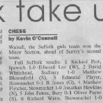 1997 Suffolk U18 Champions